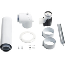 Einzelteile für ein Dunstabzugshauben-Abluftsystem