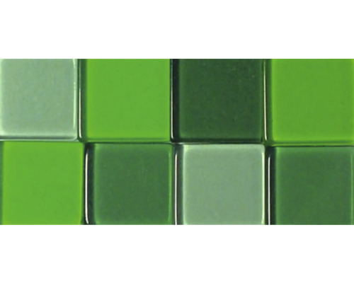 Carreaux de mosaïque en verre, tons verts