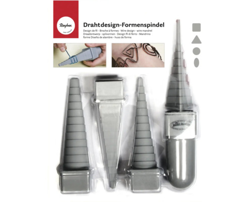 Jeu de mandrins de façonnage pour la conception de fil métallique