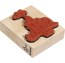 Tampon en bois avec motif