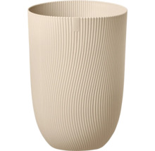 Gerippter Pflanztopf aus Kunststoff