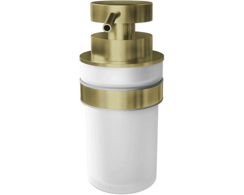 Distributeur de savon en plastique et métal