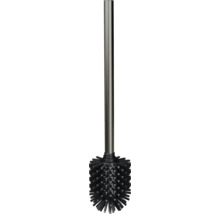 Brosse de toilette avec manche en métal et tête de brosse