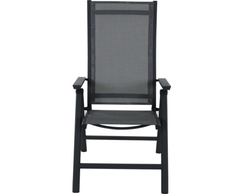 Gartenstuhl mit Aluminiumgestell und Textilbespannung