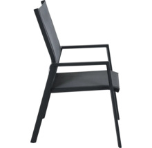 Chaise de jardin avec accoudoirs