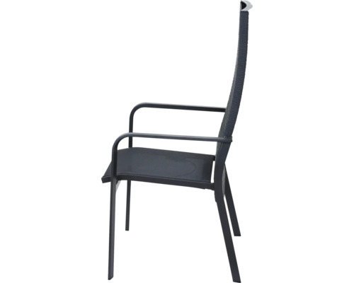 Chaise de jardin avec accoudoirs