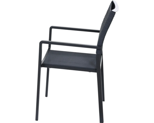 Chaise de jardin avec accoudoirs