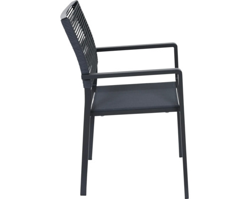 Chaise de jardin avec accoudoirs