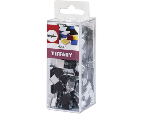 Rayher Tiffany Mosaiksteine in transparenter Verpackung