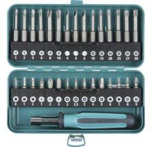 Wolfcraft Schraubendreher-Bit-Set in geöffnetem Kasten