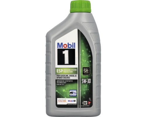 Mobil 1 5W-30 Motoröl in einer 1-Liter-Flasche