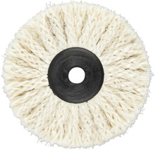 Chiffon de polissage en coton avec fixation