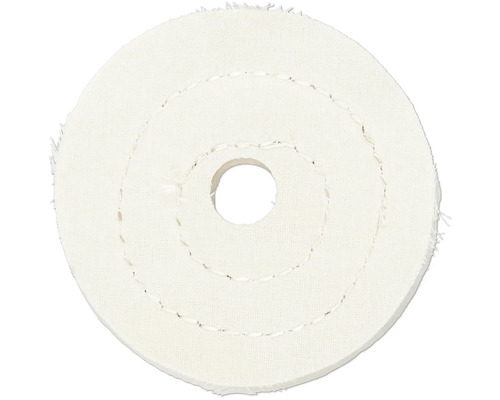 Disque de polissage en tissu avec trou central