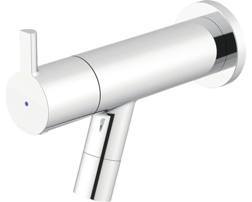 Wandarmatur für Waschtisch mit Bedienungshebel