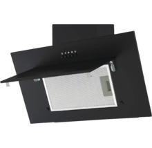 Dunstabzugshaube mit Metallfettfilter und Bedienknöpfen