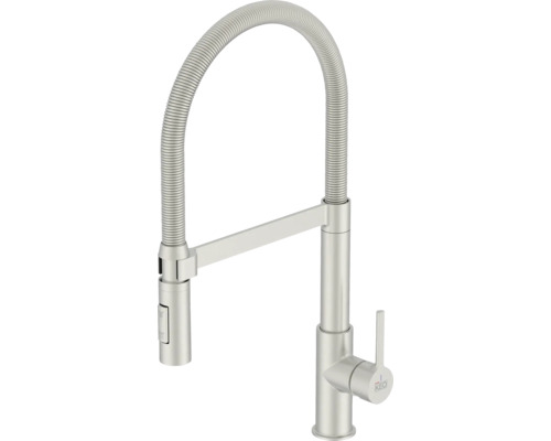 Küchenarmatur mit flexiblem Schlauch