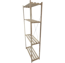 Holzregal mit vier Regalböden