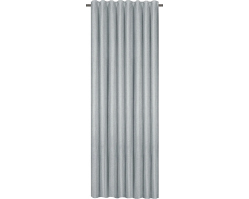 Rideau en tissu avec suspension à bande plissée