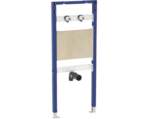 Bâti-support GEBERIT Duofix pour évier hauteur de construction 1300 mm 111.450.00.2 Bâti-support WC avec structure de cadre bleue, plaque de montage et raccords pour l''installation sanitaire
