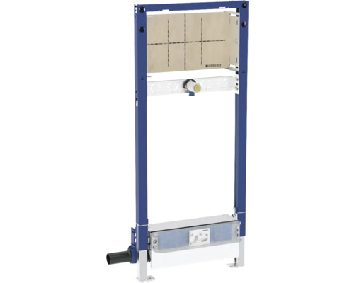 Bâti-support GEBERIT Duofix pour douche hauteur de construction 1300 mm avec écoulement mural pour robinetterie murale à montage encastré et pour hauteur de chape à l'entrée 90–250 mm 111.580.00.2 Système d''installation Geberit bleu pour WC suspendus avec réservoir de chasse