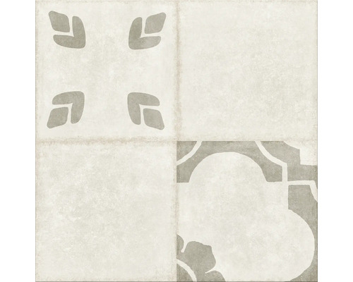 Carreau de sol décoratif avec motif