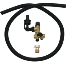 Kit de raccordement pour lavabo avec tuyau flexible