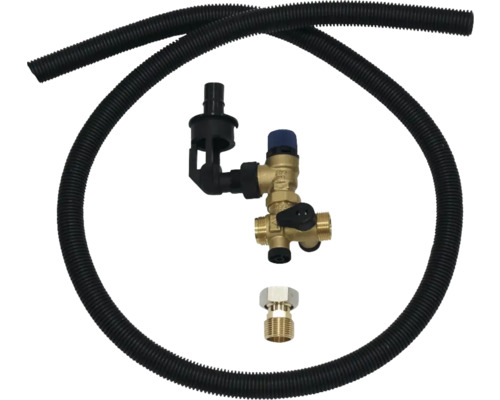 Kit de raccordement pour lavabo avec tuyau flexible