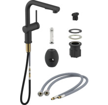 Robinet de cuisine avec accessoires de montage