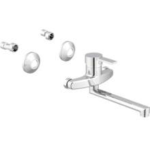 Küchenarmatur mit Zubehör für die Wandmontage