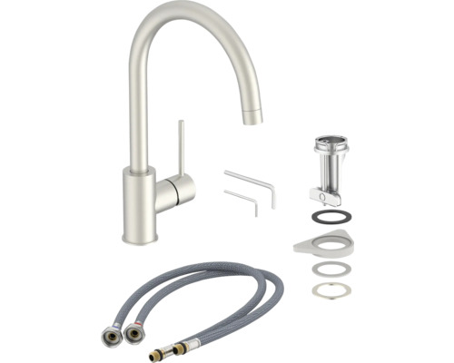 Robinet de cuisine avec accessoires