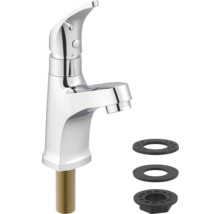 Robinet de lavabo avec matériel de fixation