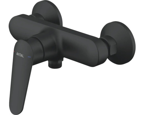 Robinet mural Avital pour montage sur lavabo