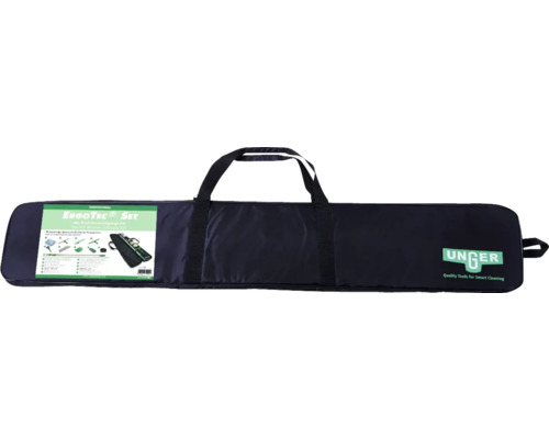 Unger ErgoTec Set équipement de nettoyage de vitres dans un sac de transport