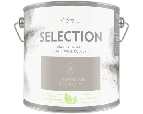 Pot de peinture avec peinture murale mate, teinte Tidal Rhythm
