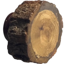 Rondin de bois avec écorce