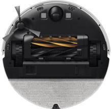 Dessous d''un aspirateur robot avec brosse