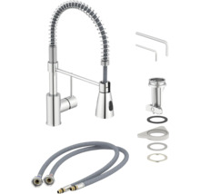 Robinet de cuisine avec douchette et accessoires