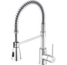 Robinet de cuisine avec ressort spiralé