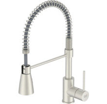 Robinet de cuisine avec ressort spirale et bec