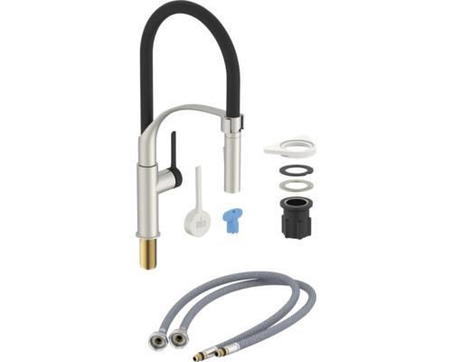 Robinet de cuisine avec accessoires