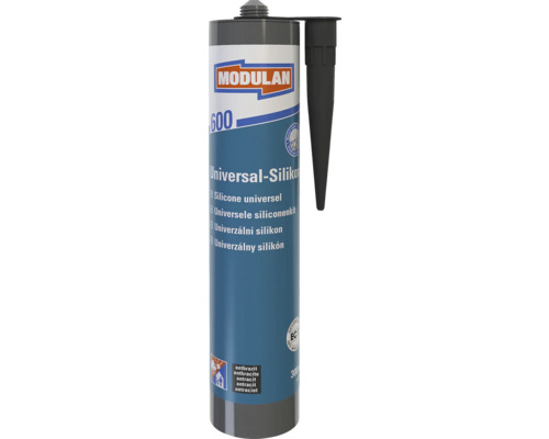 Silicone universel anthracite de Modulan, 300 millilitres