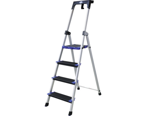 Aluminium Klapptritt mit vier Stufen