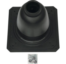 Dachdurchführung für Rohre mit Befestigungsmaterial