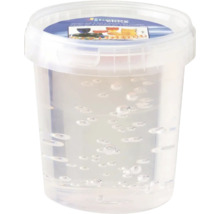 Kerzengel in durchsichtigem Behälter