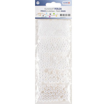 Paquet de perles en plastique de différentes tailles