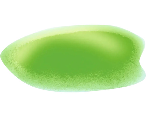 Forme ovale verte
