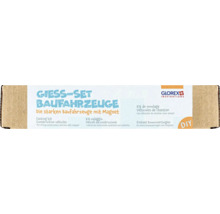 Kit de moulage Véhicules de chantier avec aimant dans une boîte