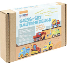 Kit de moulage véhicules de chantier de Glorex dans une boîte en carton