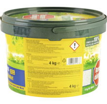 Eimer Rosendünger mit einer Füllmenge von 4 Kilogramm