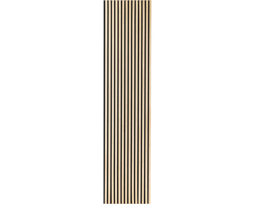 Panneau acoustique avec lamelles en bois pour l''absorption acoustique